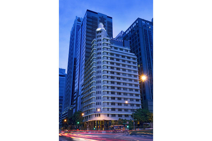 Ascott Raffles Place Singapur Exterior foto The hotel in 2016