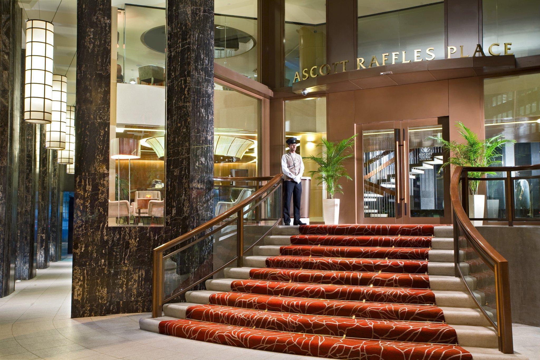 Ascott Raffles Place Singapur Interior foto The Ascott Raffles Place