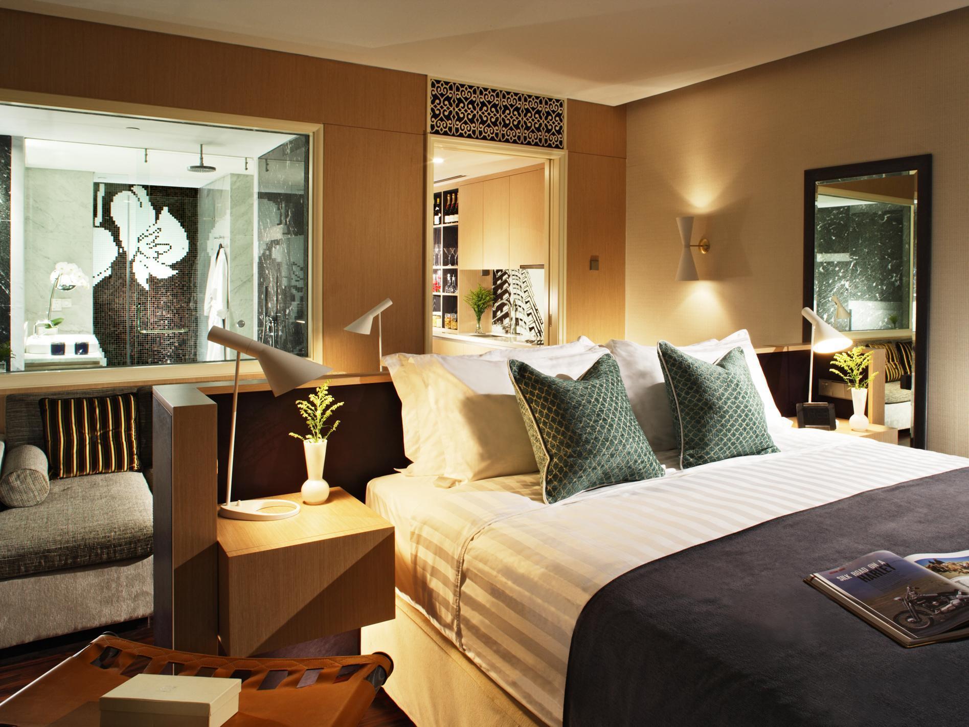 Ascott Raffles Place Singapur Exterior foto A suite at the Mandarin Oriental, London