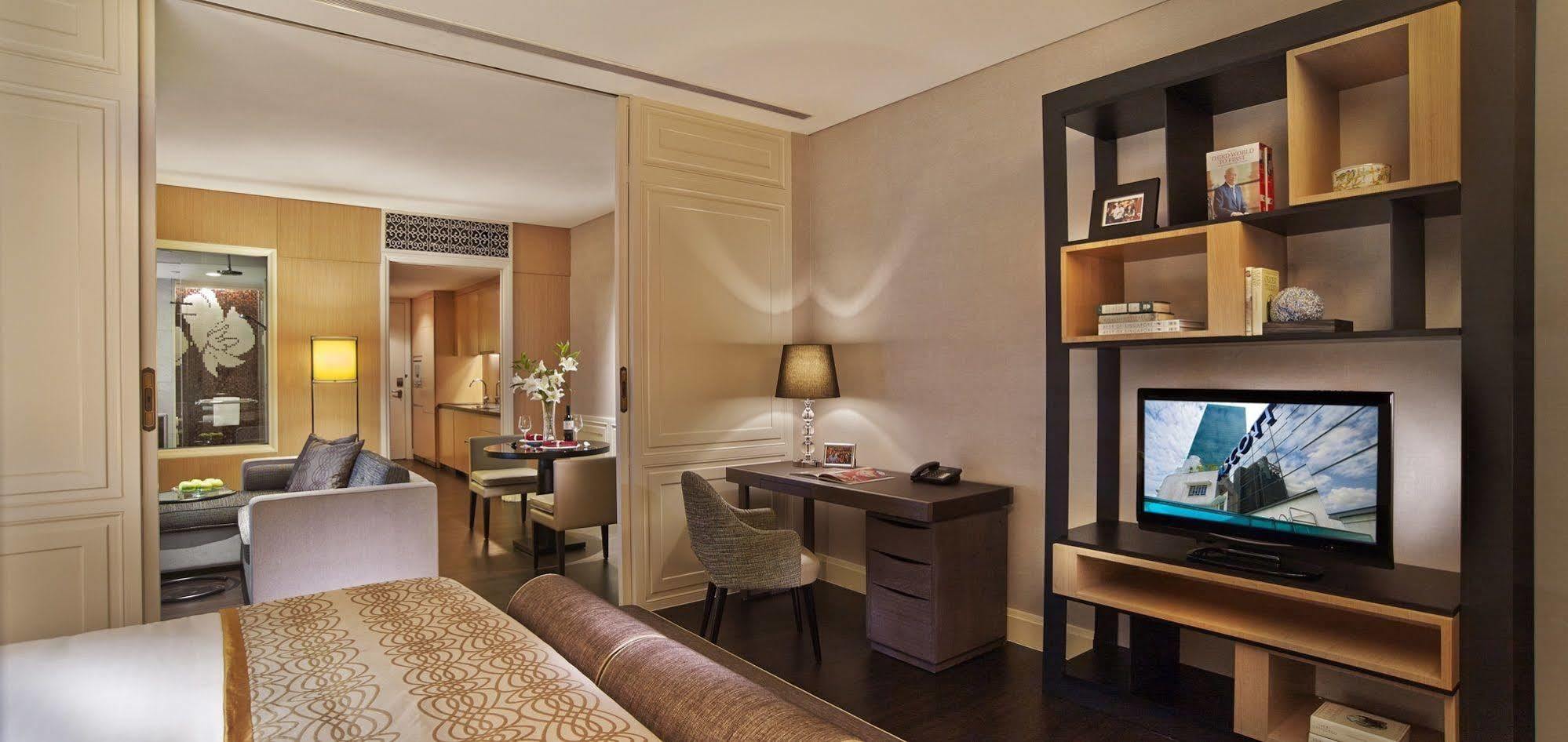 Ascott Raffles Place Singapur Exterior foto A suite at the hotel